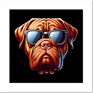 Cool Dogue De Bordeaux Dog Posters and Art